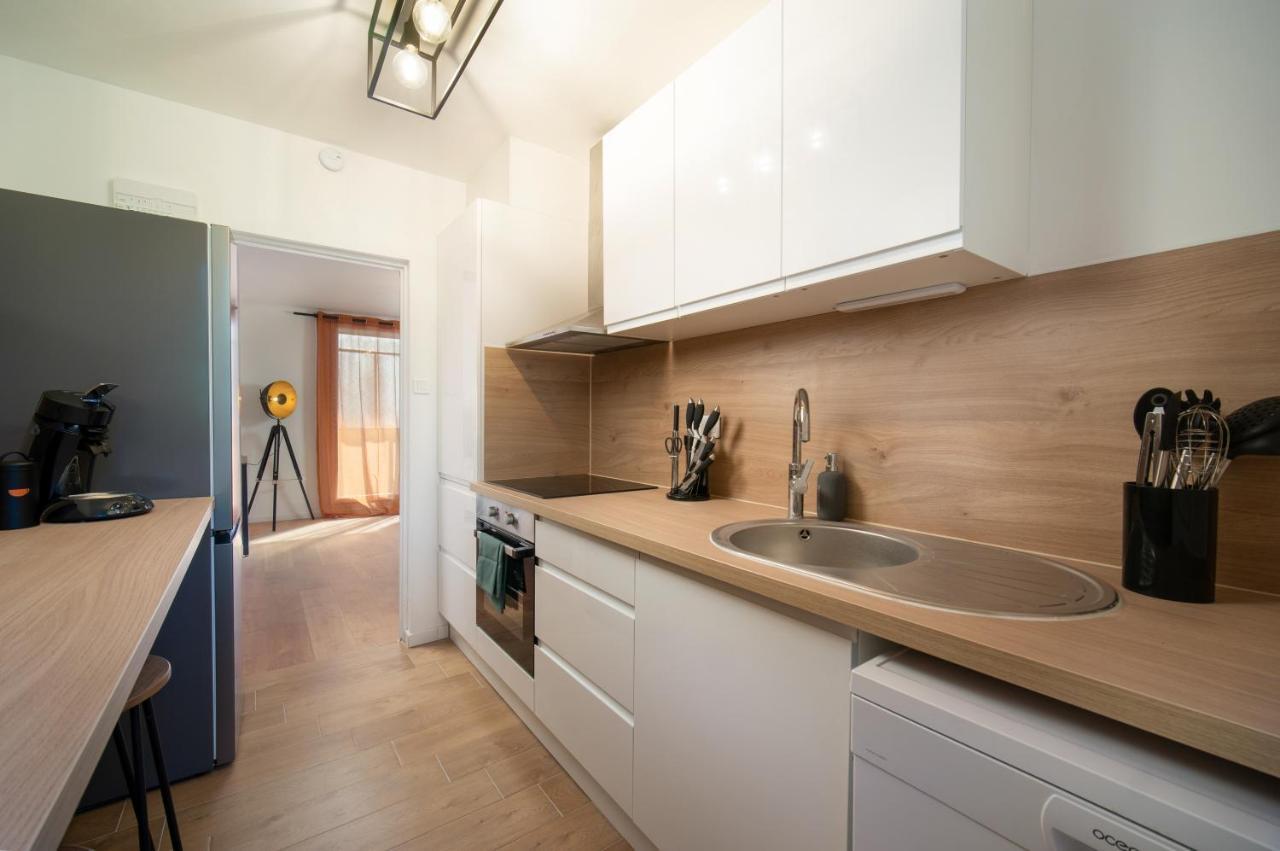 Grand Appartement 3 Chambres Avec Clim Et Balcon Марсель Экстерьер фото