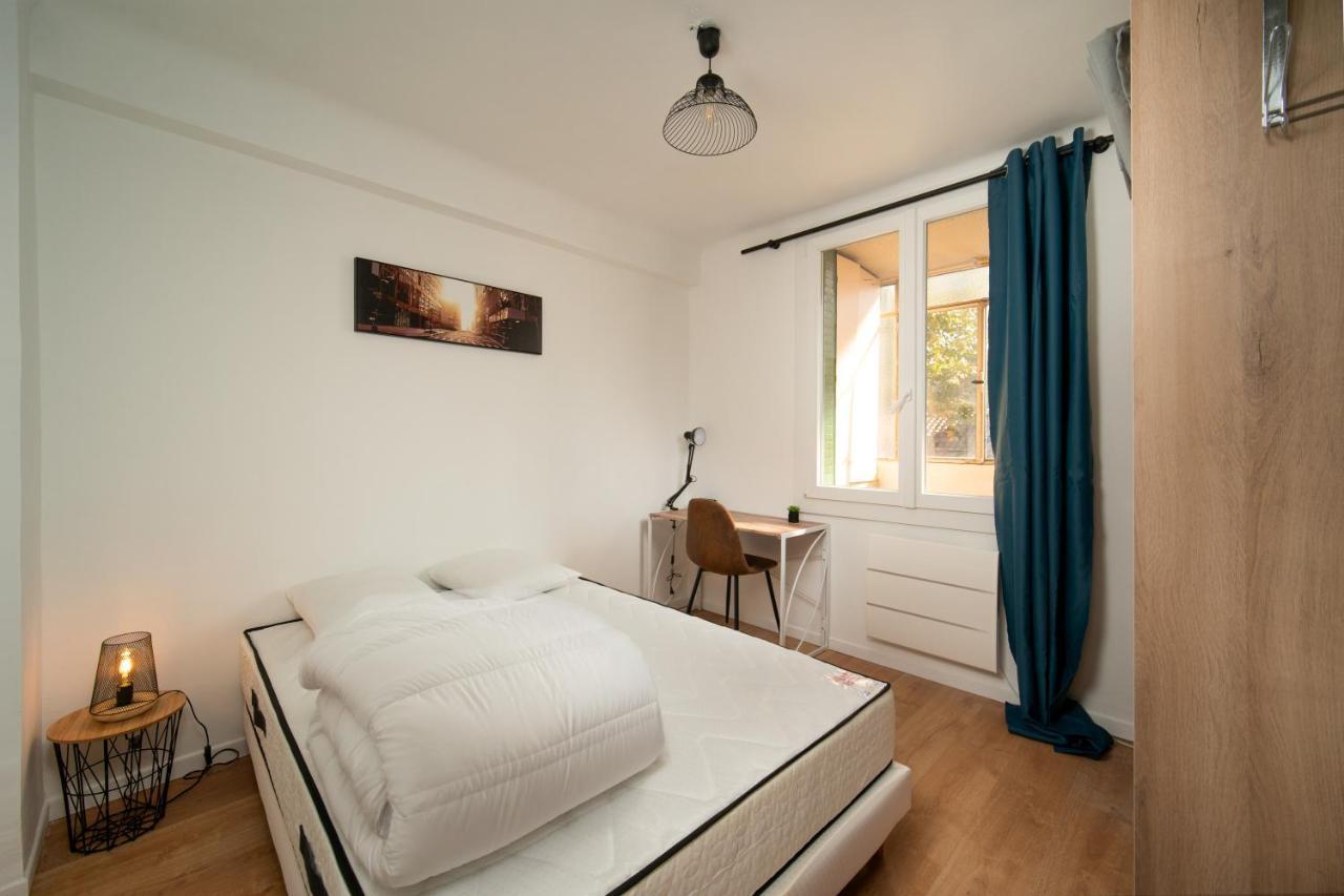 Grand Appartement 3 Chambres Avec Clim Et Balcon Марсель Экстерьер фото